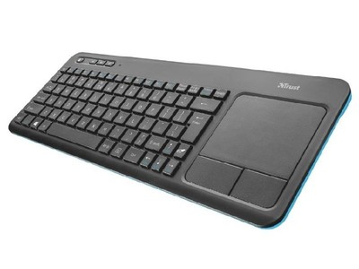 TRUST Veza bežična tastatura sa touchpadom za laptop i Smart TV crna