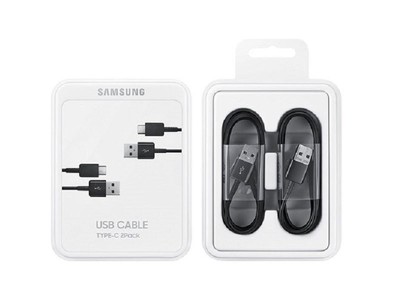 SAMSUNG USB na USB Tip C kabl x2 (Crni)
