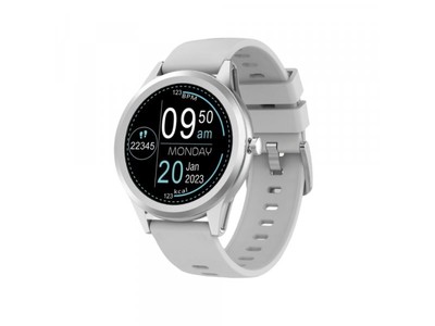 KSIX Smart Watch Globe Silver