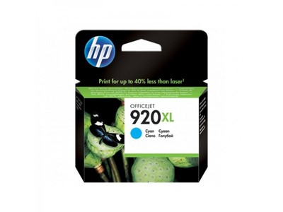 HP No.920XL Cyan Officejet Ink Cartridge (CD972AE)